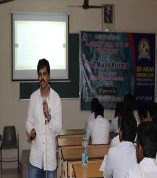 Guest Lectures S. NO Name of the Topic Duration Resource Person Target Audience Sri P. Murali Krishna, IV B.