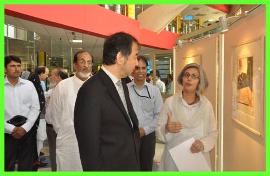 A huge number of students, faculty and staff members witnessed the exhibition and took keen interest in displayed books.