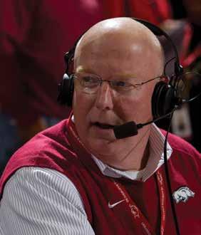 Chuck Barrett VOICE OF THE RAZORBACKS Chuck Barrett quite possibly the most recognizable name and voice in the state of Arkansas.