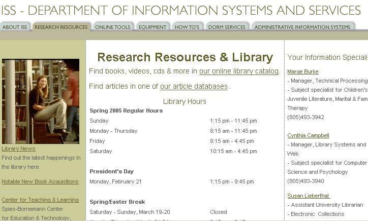 Information Literacy and Your CLU Experience Accessing the Library's Catalog and Database Resources from On-Campus At CLU, information literacy defined by the Association of College and Research