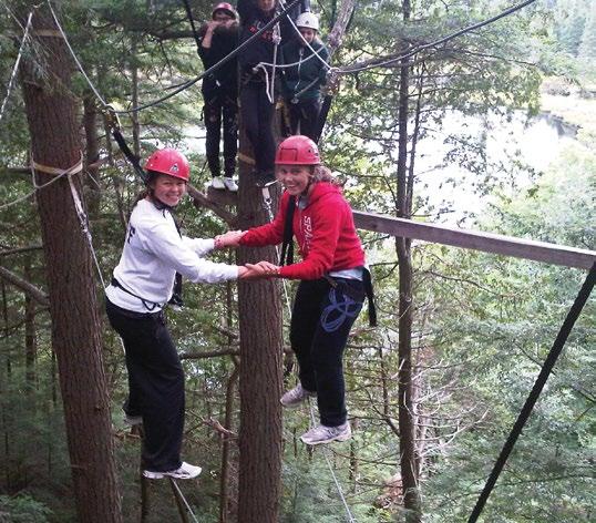 LEADERSHIP I Ages 14-15 years Take the first step in learning leadership through team building exercises, sport lesson planning, teaching opportunities and resume building.