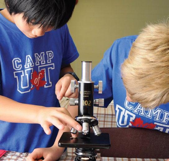 This camp provides participants with an introduction to the world of forensic sciences by providing a unique combination of fun, handson activities and