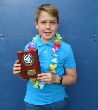 James played a club tennis tournament on 29 th June at Will to Win.