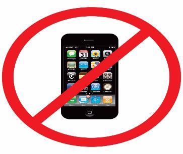 Phones are not allowed out and on in school.