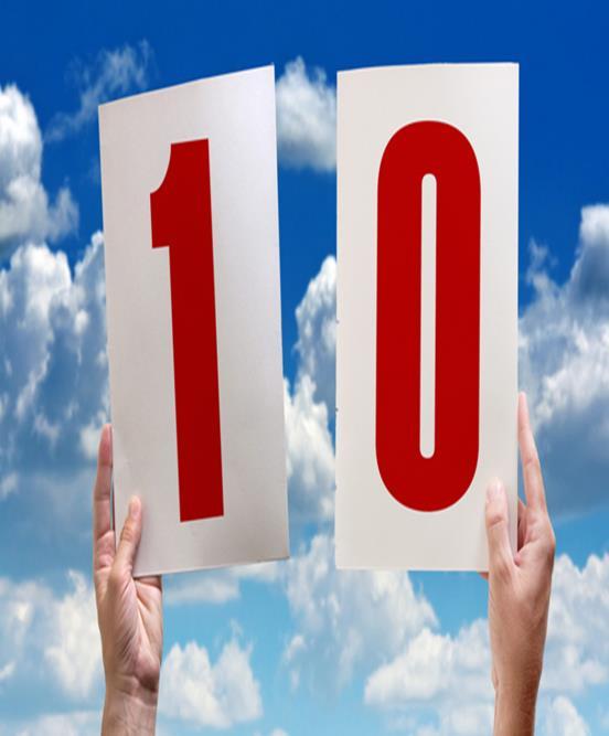 Are you a 10 out of 10 student? If you would score 10/10, well done, keep going! You are doing exactly what is expected of you? If not, what do you need to work on? 1. Do you attend well are not absent with minor ailments?