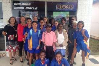 BLACK CHICKS TALKING Recently a number of Indigenous girls in the junior school participated in a program facilitated by Tracey Motlop from Youth Justice.