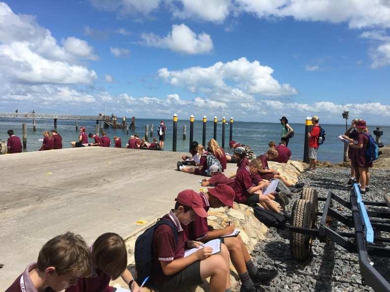Page 5 of 8 Year 8 Geography Excursion to North Stradbroke Island On Monday March 27, eighty Year 8 Geography students visited North