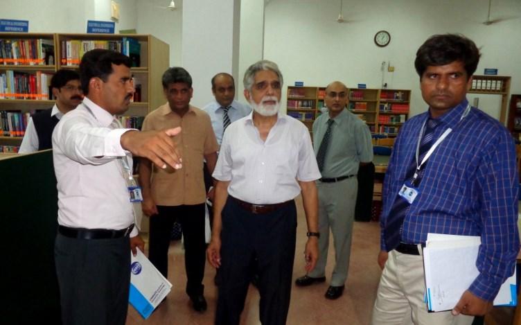 The council members also visited the library Information services on the same day.