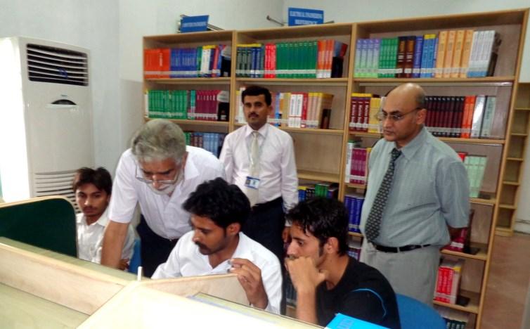 International Standardization Organization (ISO 9001-2008) Visits CIIT Sahiwal Library CIIT Sahiwal Campus is ISO Certified, the team of (ISO) external auditors