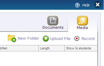 Close the Course Documents window to return to the Course Home page. Tip: You can upload files to Course Documents for instructor use only by unchecking the Show to students box.