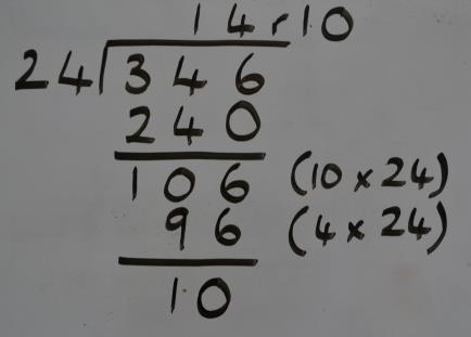 Chunking division can be used alongside the long