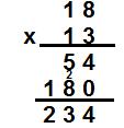 Mul plica on Year 5 Multiply up to 4-digits by 1 or 2 digits Moving on to column method.