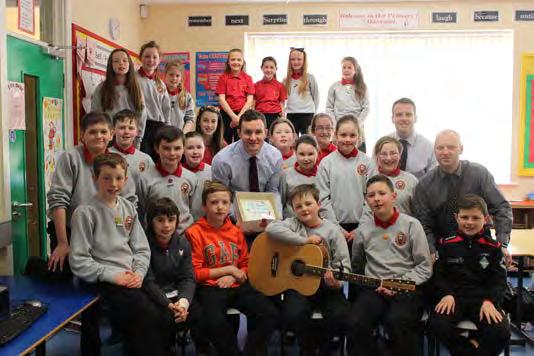 his P7 Class & Parents, St Mochua s GAC and the Staff.