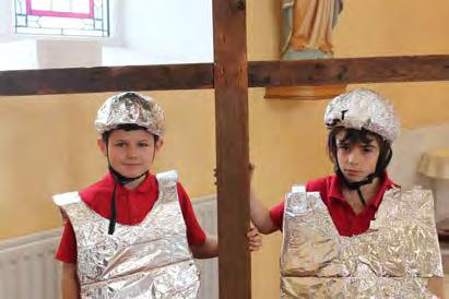 Stations of the Cross: Our term ended with the Primary 7 Enactment of the