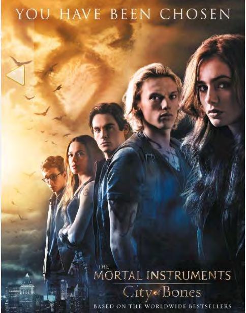 HAMILTON DISTRICT SKILL CENTRE CERTIFICATE II HOSPITALITY MOVIE FUNDRAISER FOR TRIP TO ITALY THE MORTAL INSTRUMENTS: CITY OF BONES FRIDAY 11th OCTOBER 2013 7.00pm Supper 8.