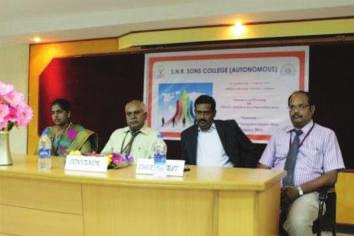 A Seminar was conducted on Know thyself by the Department of Management Sciences (UG). The chief guest was Dr. Vikkraman P., Director, School of Management Studies, Anna University.