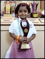 Mst Vivan Chotrani Grade I secured 4th Rank in English, 4th Rank in