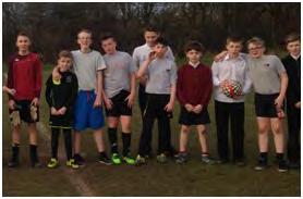 Inter School Football Well done to all the pupils who played in the inter school football match on Tuesday 1 March 2016.