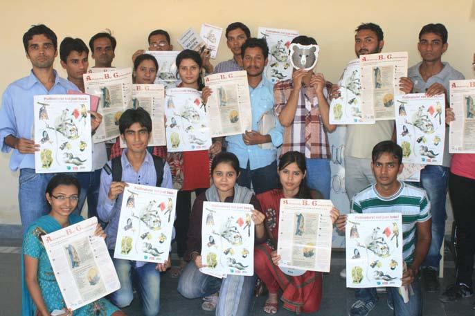 Apart from regular activities, importance of pollinators was explained to the participants using the education materials supplied by ZOO. Submitted by: S. Sivakumar, Email: wildlifessiva20@gmail.
