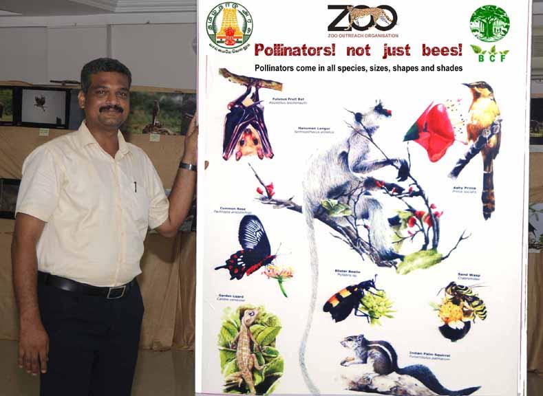 play, talk in local language and distributed the various education and awareness material provided by the Zoo Outreach Organization.