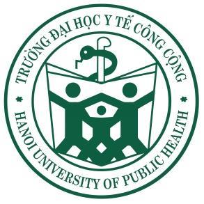 HANOI UNIVERSITY OF PUBLIC HEALTH The first university of