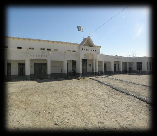 The school is located at a distance of 60 km from Loralai, 150 km from Zhob, 180 km from Quetta, 300 km from DG