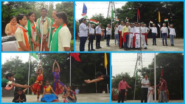 Independence Day - SALUTING THE SPIRIT OF INDIA... Independence day was celebrated in our school on 12 th August, 2016 to mark the 70th year of freedom from the British rule.