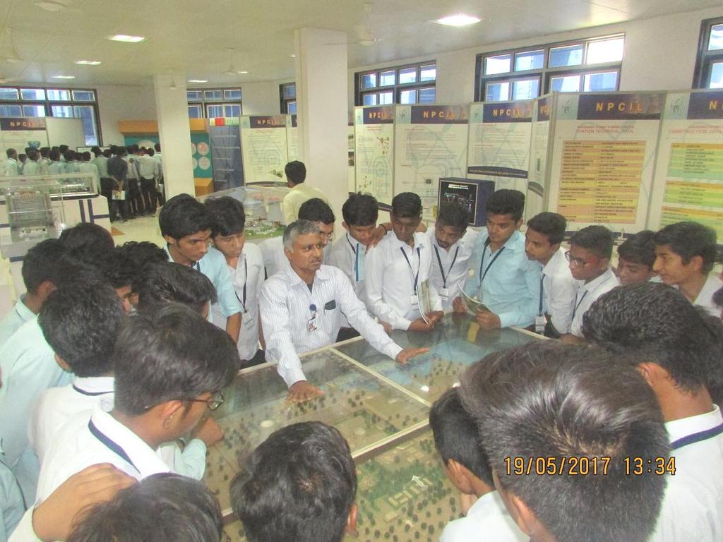 Plant visit by students of Shree Dhanvantry