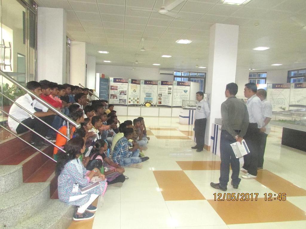 Plant visit by students of Industrial Training Institute