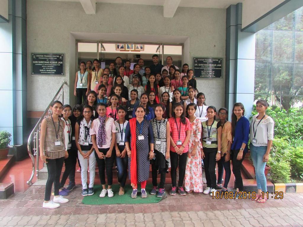 Plant visit by students of Government Polytechnic