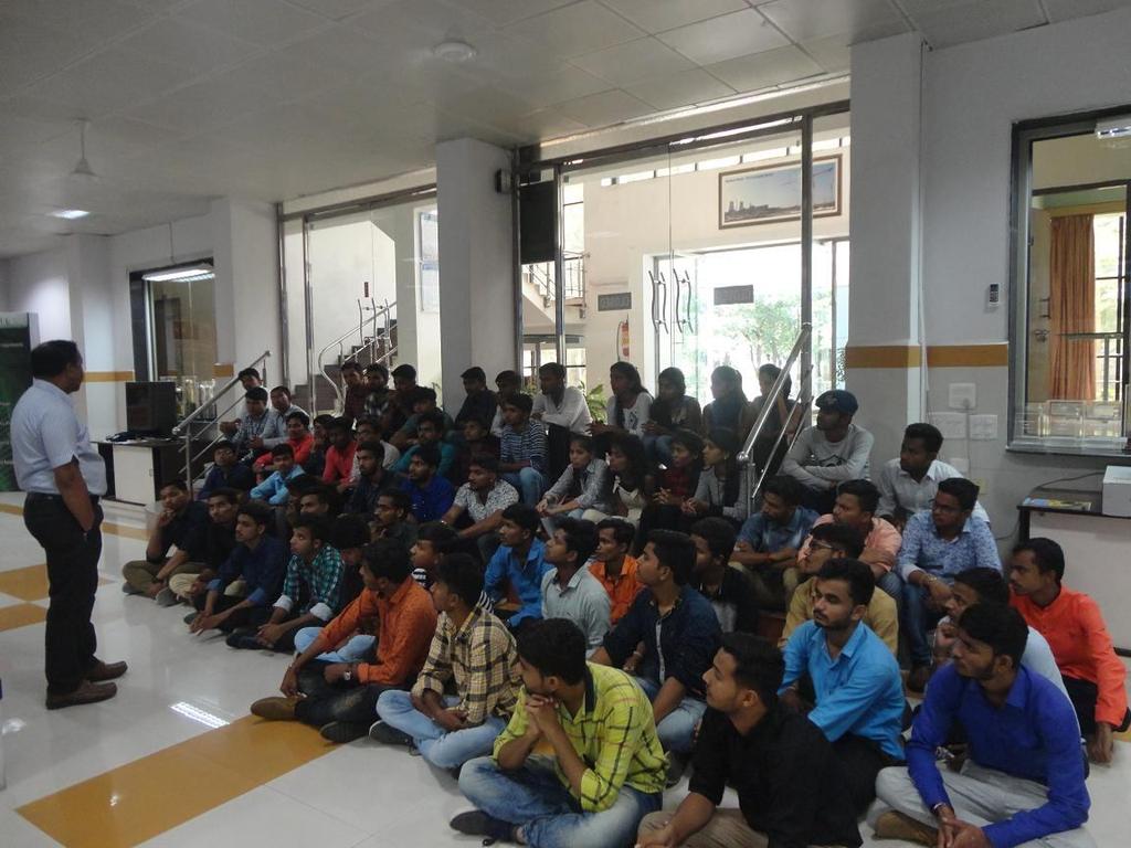 Plant visit by students of ARRDEKTA Institute of Technology, At.