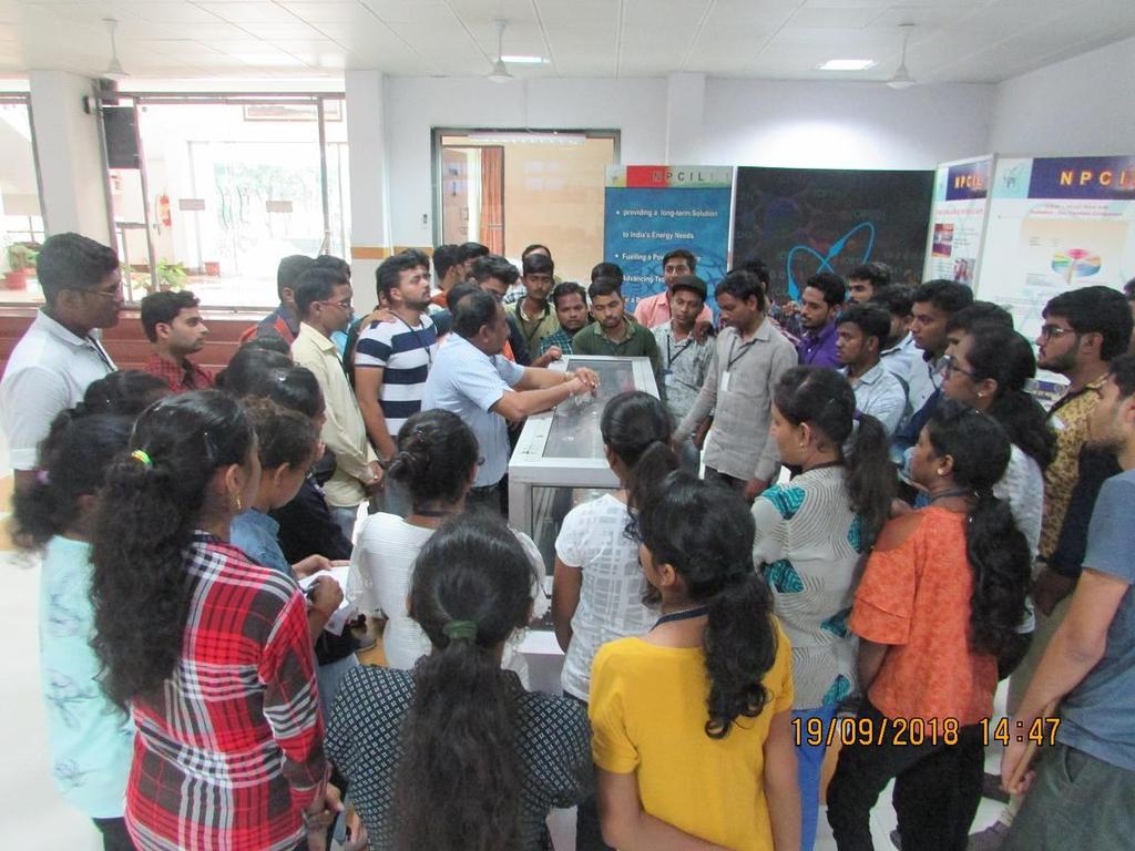 Plant visit by students of S N Patel Institute of Technology and