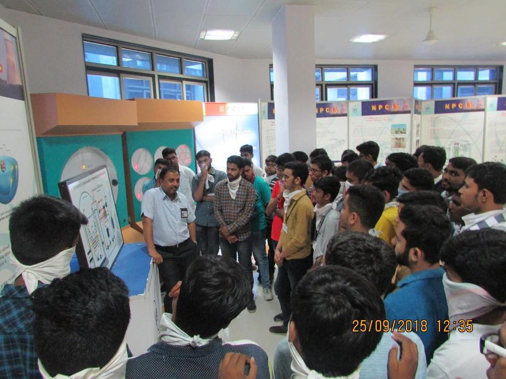Plant visit by students of Faculty of Engineering Technology and