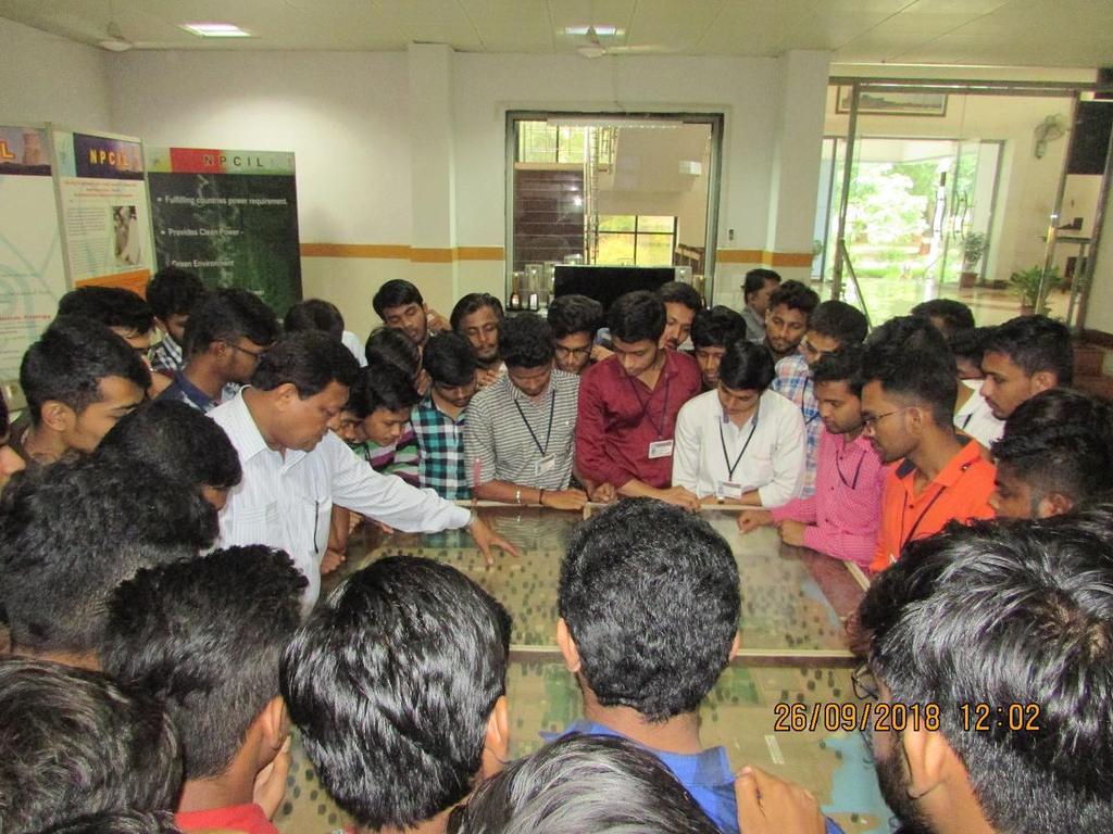 Plant visit by students of Faculty of Engineering Technology and