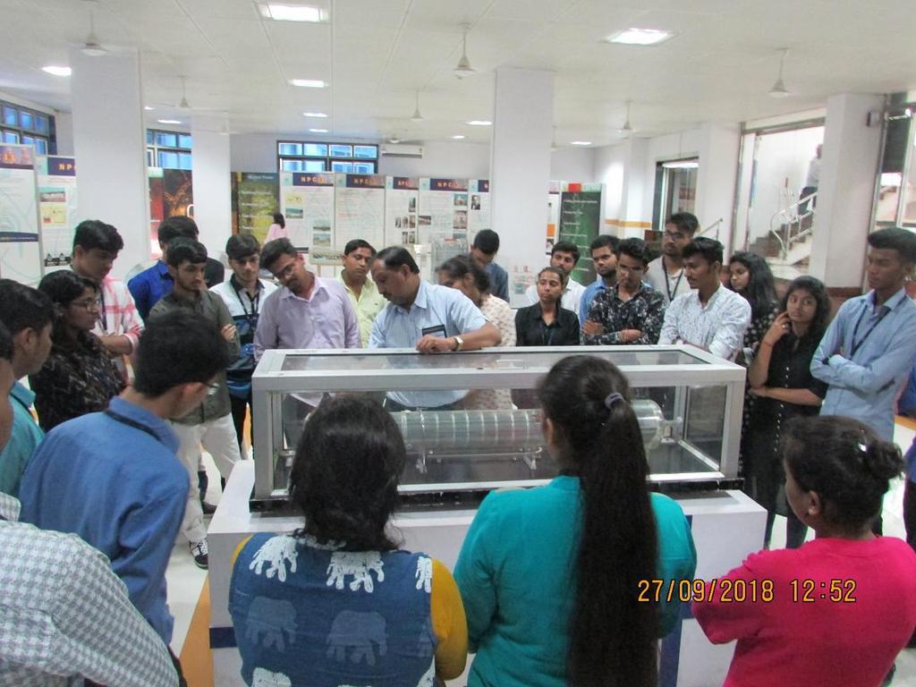 Plant visit by students of Vadodra Institute of Engineering,
