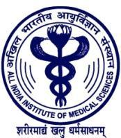 ALL INDIA INSTITUTE OF MEDICAL SCIENCES ANSARI NAGAR, NEW DELHI-110 029 ADVERTISEMENT NO.