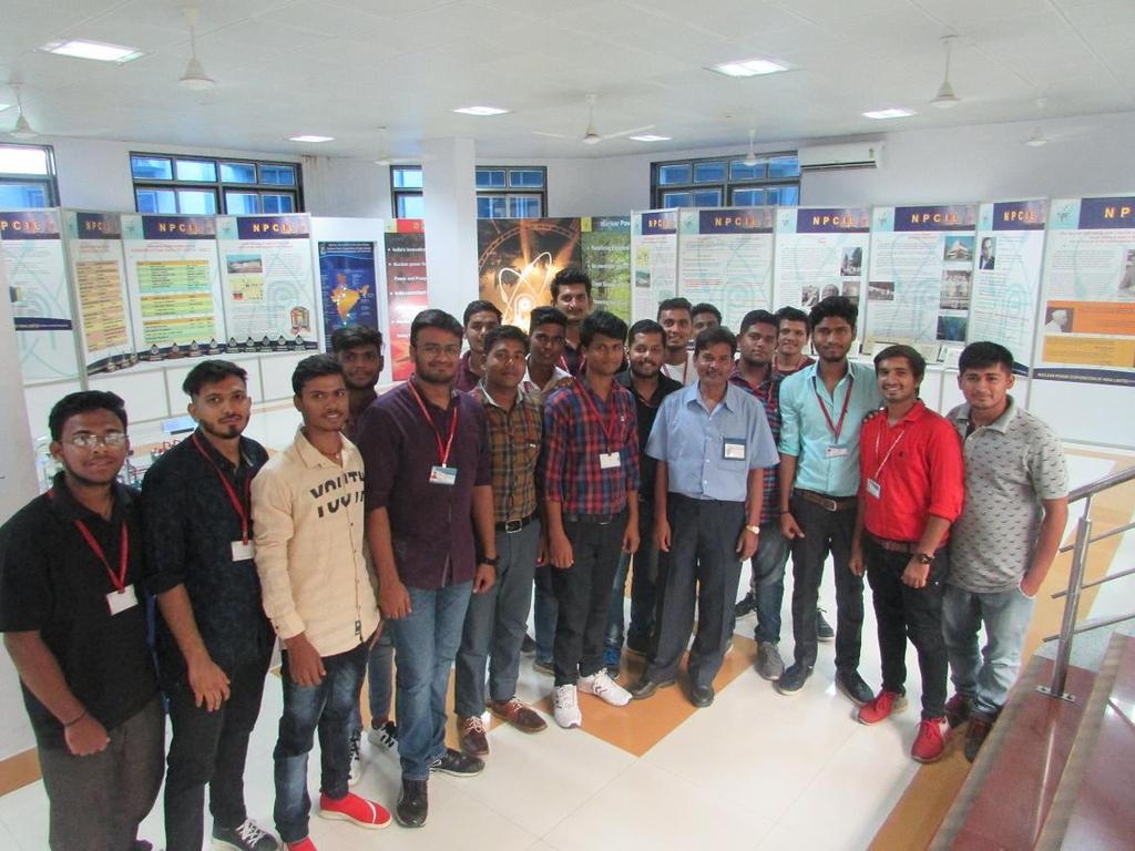 Plant visit by students of S S Agrawal Institute of
