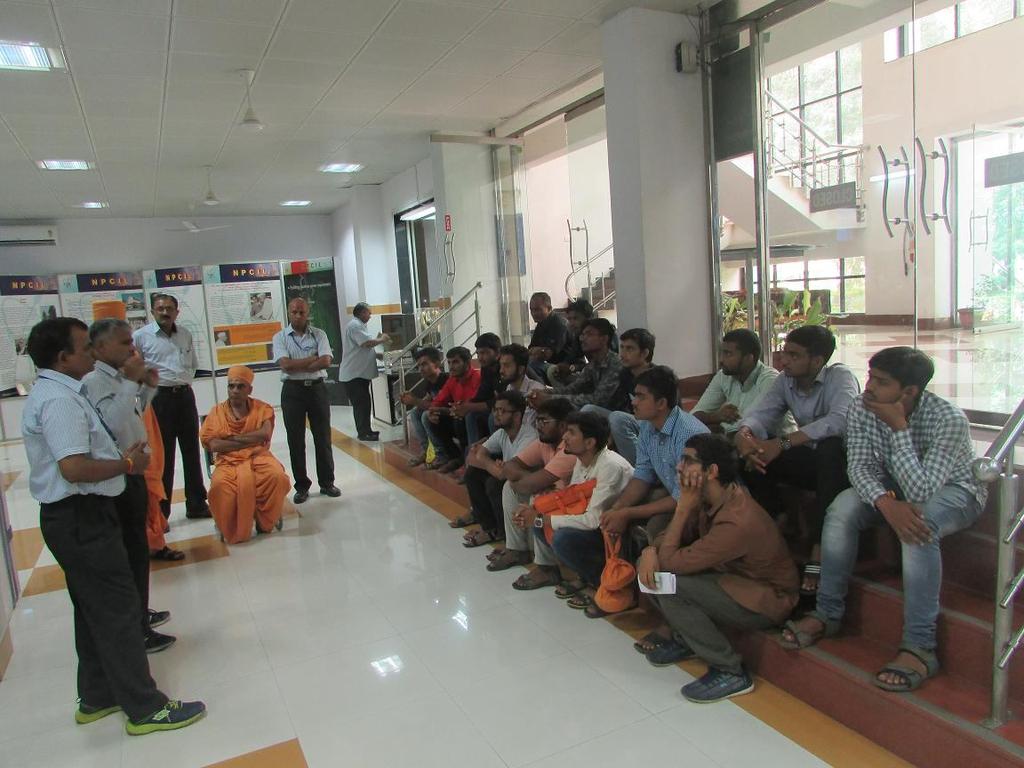 Plant visit by students of BAPS Swaminarayan
