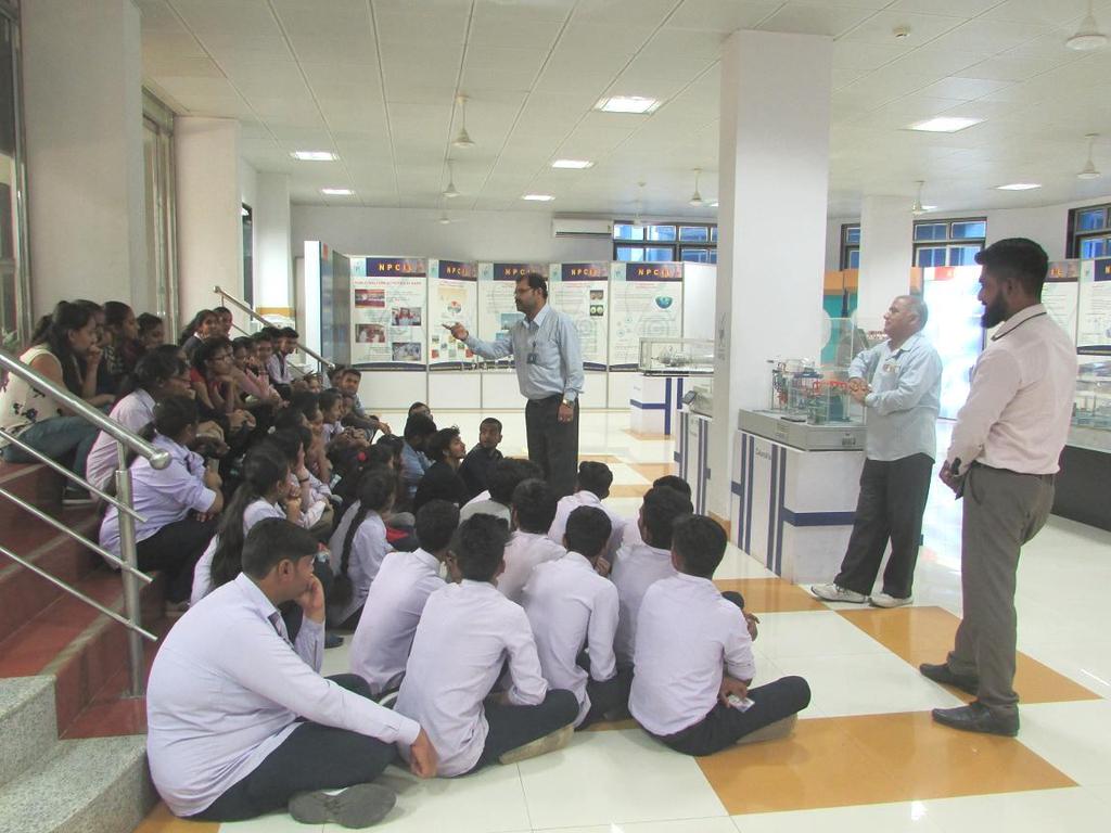 Plant visit by of The Mandvi Education