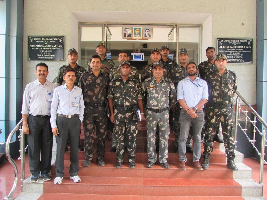 Plant visit by Officers of Indian Air