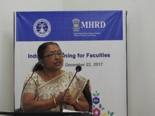 Amarjyoti Choudhury professor, Applied Science, University of Science & technology, Meghalaya deliberated on Evolution of Higher Education Sector in India in the second session.