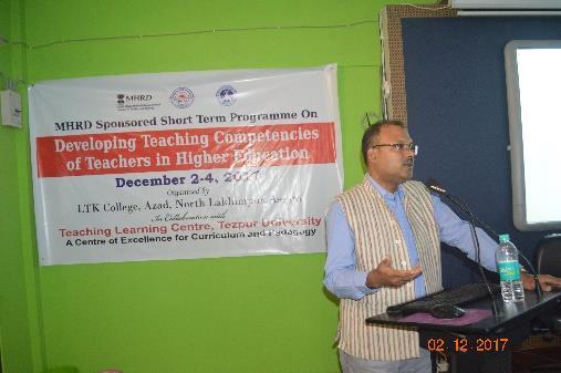 The program included 64 participants from different academic institutions of Lakhimpur and Dhemaji District.