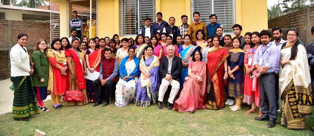 12.5 SHORT TERM PROGRAMME ON MOTIVATING UNDERGRADUATE STUDENTS TO ACQUIRE READING AND WRITING SKILLS IN ENGLISH AT NORTH GAUHATI COLLEGE The short term programme started with the registration on 14