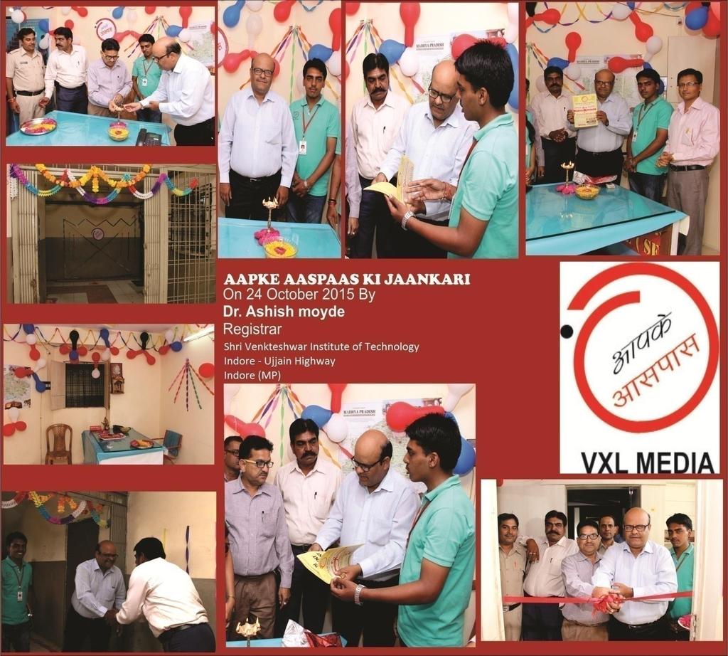 Opening ceremony of VXL Media at Vijaynagar,