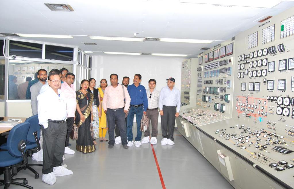 Sh. Sunil Kumar, TS, NTC, RR Site briefed about Plant