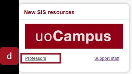 c. On the uoaccess login page: Type the prefix of your uottawa email address (e.g., jsmith) in the Enter your uoaccess ID box.