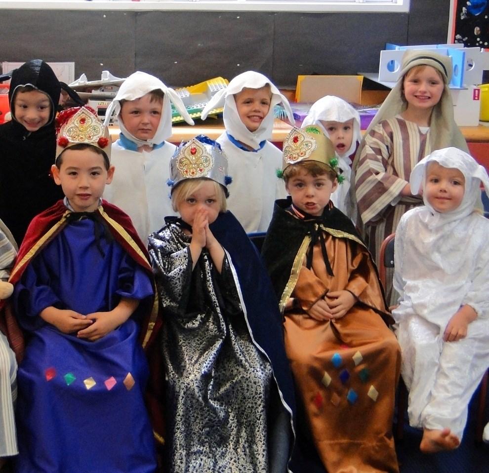 P A G E 4 Pre-School The last few days of term have been action packed. We had some very anxious moments as the chicken pox virus spread to our Nativity play actors.
