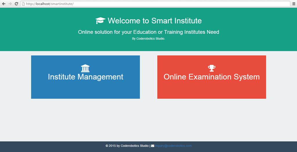 Report Profit/loss New student registration Smart Institute has two core modules: 1.