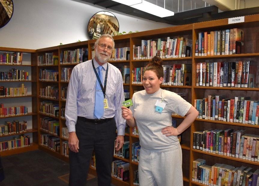 Library Card Project Partnerships with public libraries to provide DOC patrons with library cards prior to release.