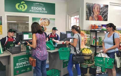 Woolworths and Fujitsu worked together to create the Eddie s Fresh Food store, an authentic learning experience for students at St Edmund s College, Wahroonga, a school for students with special